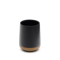 Silma Подставка для зубных щеток из коричнево-серого керамогранита - La Forma