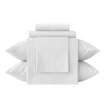 Комплект постельного белья "Verossa" Stripe Семейный Royal, цвет белый, Семейный - Nordtex