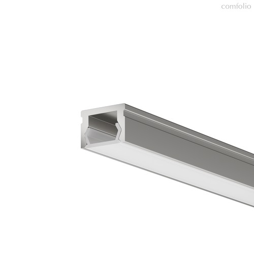 Алюминиевый профиль накладной 10x7 (Серебро, 2 м), ALM-1007-S-2M 631001 - Maytoni