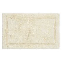 Коврик для ванной из хлопка ворсовый кремового цвета из коллекции Essential, 50х80 см - Tkano