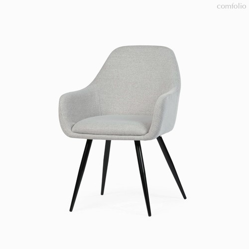 Обеденный стул Sebastian, цвет молочный/черный - Cosmo