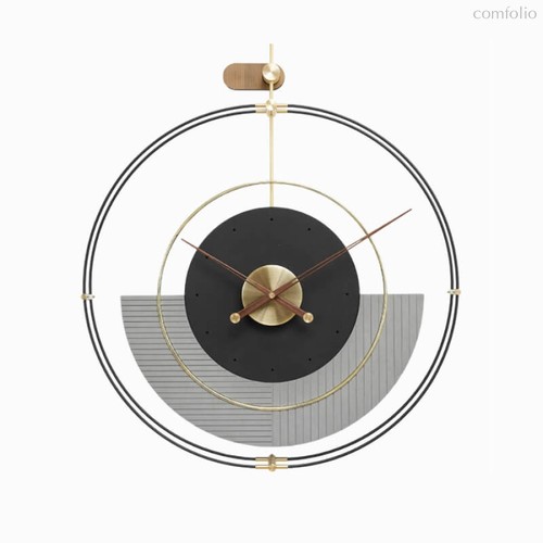 Часы настенные Chesnie, цвет черный - Cosmo