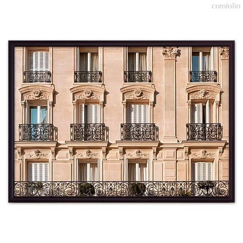 Окна Парижа, 50x70 см - Dom Korleone