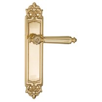 Дверная ручка на планке Fratelli Cattini "TORCELLO" PL96-OLV полированная латунь - Fratelli Cattini