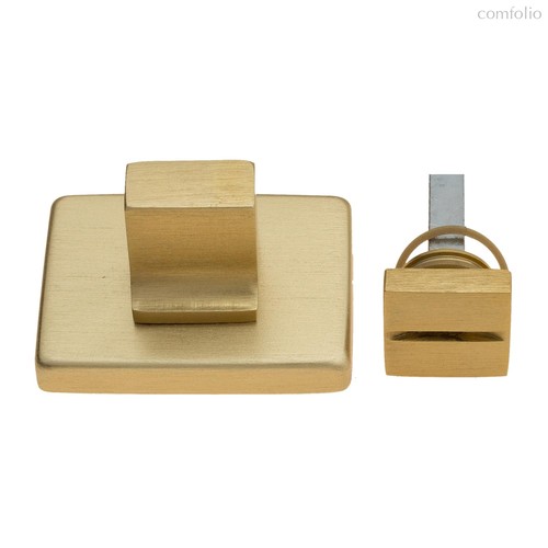 Фиксатор поворотный на прямоугольном основании Fratelli Cattini WC-8 6-SB матовое золото - Fratelli Cattini