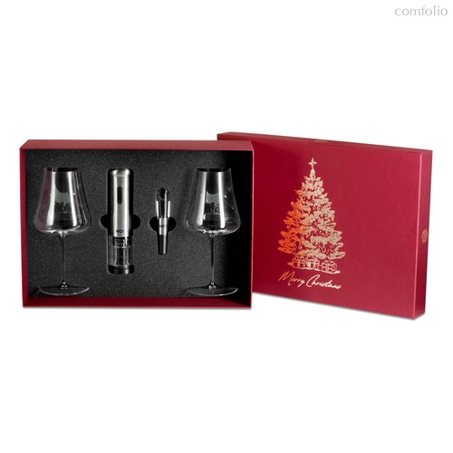 Набор подарочный Décor de Table из бокалов для вина со штопором и аэратором, п/к - Decor De Table