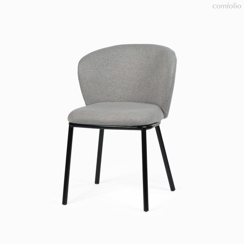 Обеденный стул Limma, цвет темно-серый/черный - Cosmo