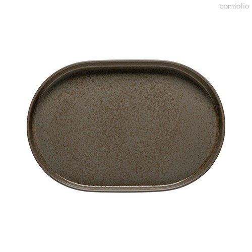 Блюдо овальное с бортом Redonda Oak RNA331-BRN (RNA331-838) - Costa Nova