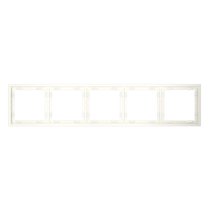 Рамка пластиковая VOLTUM S70 на 5 пост, хлопок - Voltum