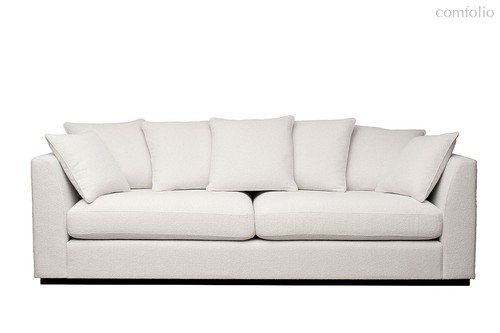 Диван Роберто (Roberto) трехместный, букле кремовый Flona-SVBEG 250x100x90см - Garda Decor