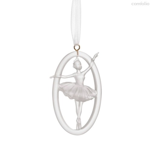 Подвеска декоративная Decor de Table Pate de Verre Cristal Балерина 8 см, хрустальное тесто, п/к - Decor De Table