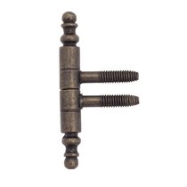 1551LDD.01 Петля ввертная Ø14 с декоративной пешкой античная бронза (38 kg) - La Florida