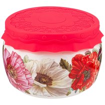 Банка с Силиконовой Крышкой Маки 500М л