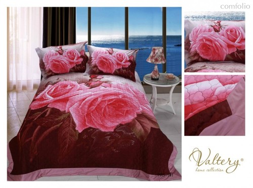Покрывало PRS-141, цвет розовый, 230x250 - Valtery