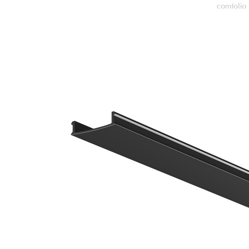 Рассеиватель для профиля 61?14 (Чёрный, 2 м), ALM-6114-B-DF-2M 642014 - Maytoni