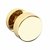Ручка-кноб дверная IRIS A5126 061 МР11, глянц золото - Cebi
