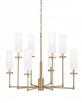 Золотая люстра Новара, цвет золотой - Louvre Home