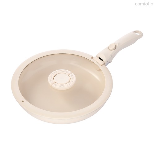 Сковорода с крышкой и съемной ручкой Smart Ceramic, ?26 см - Smart Solutions