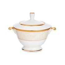 Сахарница Narumi Золотой ноктюрн 300 мл, фарфор костяной - Narumi