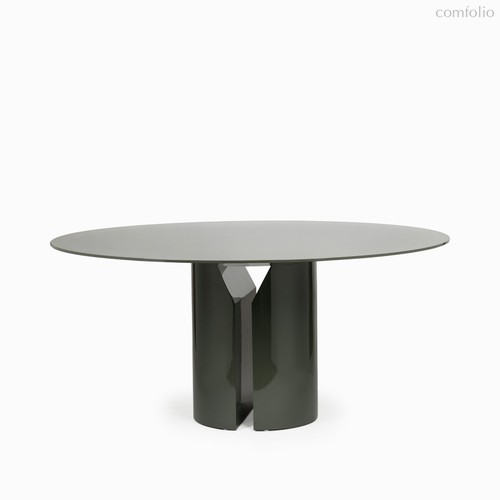 Обеденный стол Olli диаметр 160, цвет зеленый - Cosmo