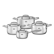 Набор кастрюль WO HOME Verona 4 предмета, сталь нержавеющая - Wo Home