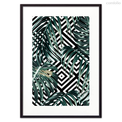 Пальмовые листья графика, 50x70 см - Dom Korleone
