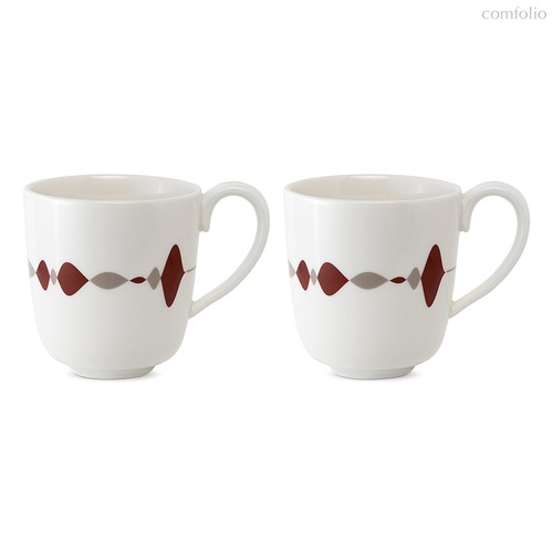 Набор из двух кружек из коллекции Canto, 350 мл - Tkano