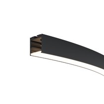 Радиусный профиль 35x35 D1500мм 1/8 круга черный - Maytoni