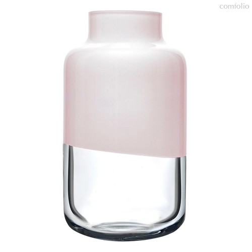 Ваза Nude Glass Магнолия 32 см, стекло хрустальное, опалово-розовая - Nude Glass
