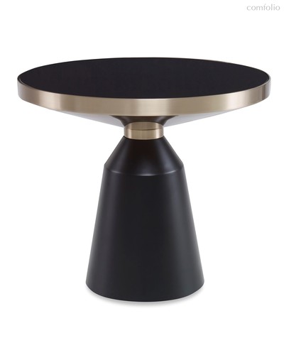 Чёрный журнальный стол Ровена, цвет черный - Louvre Home