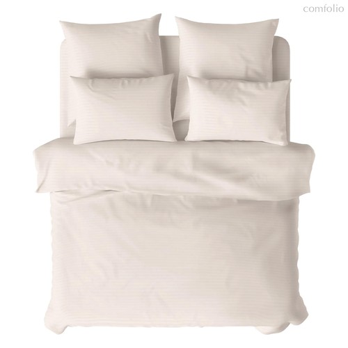 Комплект постельного белья Verossa "Stripe Евро Antique White" - Nordtex