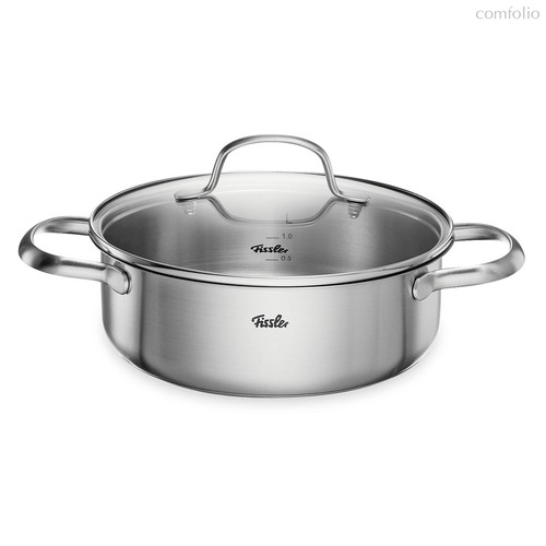 Сотейник с крышкой Fissler San Francisco 2,1 л, 20 см, сталь нержавеющая - Fissler