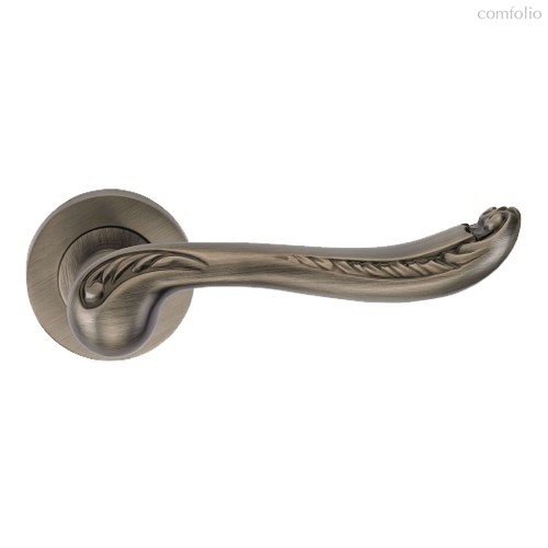 Ручка ACANTO BL. SILVER (20G) (на круглой розетке, чернёное серебро) - Archie