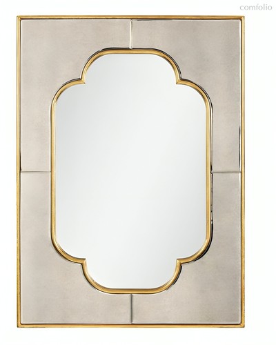 Зеркало в зеркальной раме Патриция, цвет золотой - Louvre Home