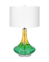 Настольная лампа Кэндис, цвет зеленый - Louvre Home