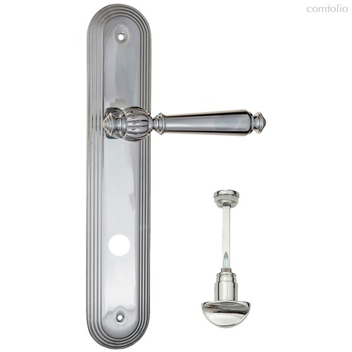 Дверная ручка на планке Fratelli Cattini MARANI WC-2 PL288-CR полированный хром - Fratelli Cattini