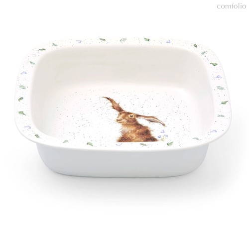 Форма для запекания квадратное Royal Worcester Забавная фауна Заяц 25,5 см - Royal Worcester