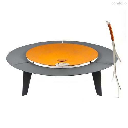 Костровая чаша Steel Cup 850 Uniq grey - Up!Flame