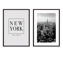 Коллаж Нью-Йорк №1, 40x60 см - Dom Korleone