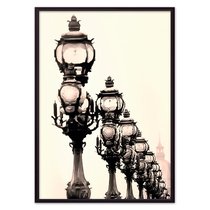 Фонари Париж, 30x40 см - Dom Korleone
