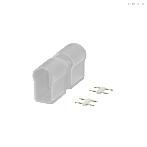 Двусторонний коннектор (выход прямой) для гибкого неона 220В 25х13 мм - Maytoni