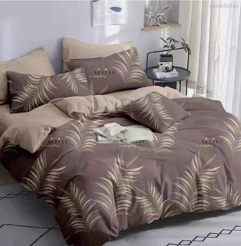 Комплект постельного белья CA-1-755 1.5 Сатин печатный с наволочками 70х70х2шт. - АльВиТек