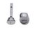 Фиксатор поворотный на круглом основании Fratelli Cattini WC-1 1FS-CS матовый хром - Fratelli Cattini
