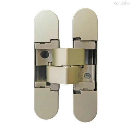 KUBICA K1019 DXSX, KOMBI HYBRID NS петля скрытая универсальная МАТОВЫЙ НИКЕЛЬ (40 kg) - Koblenz