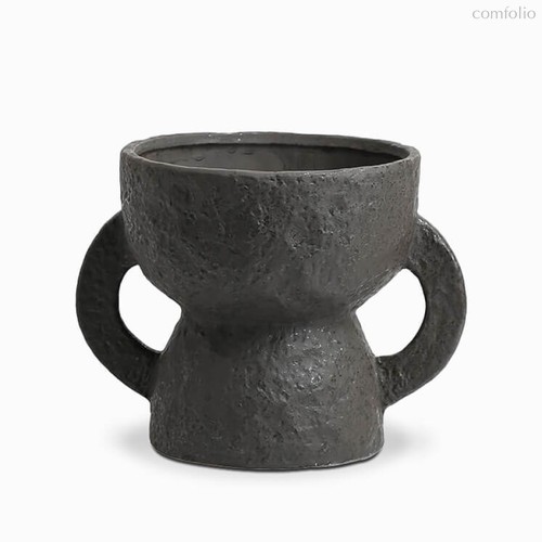 Ваза Amphora высота 20, цвет черный - Cosmo