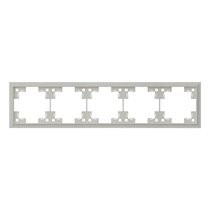 Пятиместная рамка классик 35950 LN, лен - Rikett