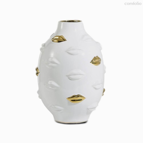 Ваза Buddhist Mouth высота 32, цвет белый - Cosmo