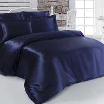 Постельное белье Karna Arin, шелк, цвет синий, 2-спальный - Bilge Tekstil