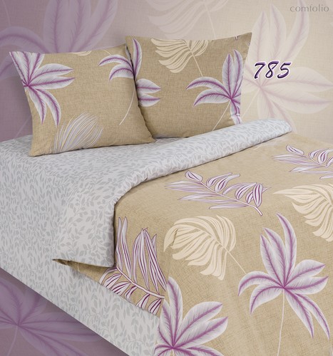 Комплект постельного белья ПА-3-785 Евро Поплин с наволочками 70х70х2шт. - АльВиТек