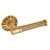 Дверная ручка Venezia Impero D5 французcкое золото + коричневый - Venezia Collezione